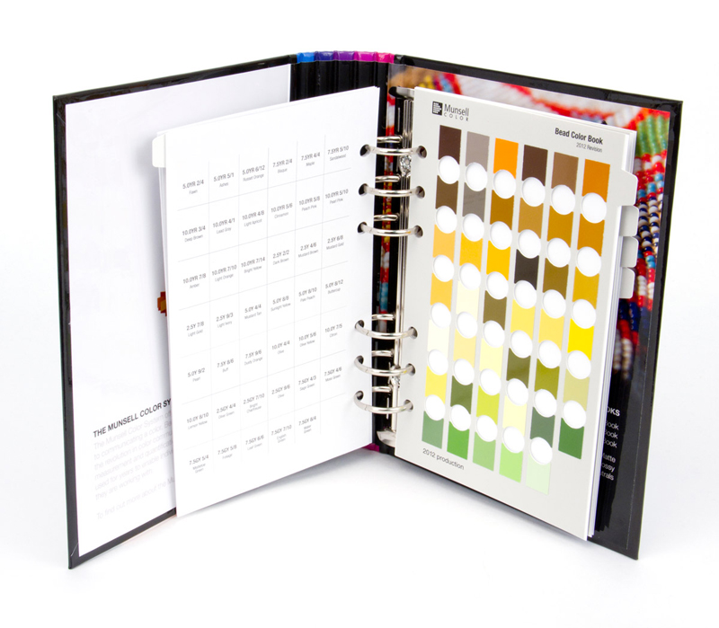 Munsell Bead Color Book Chart