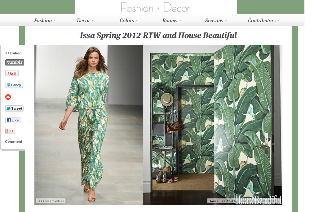 fashion decor website by gretchen aubuchon