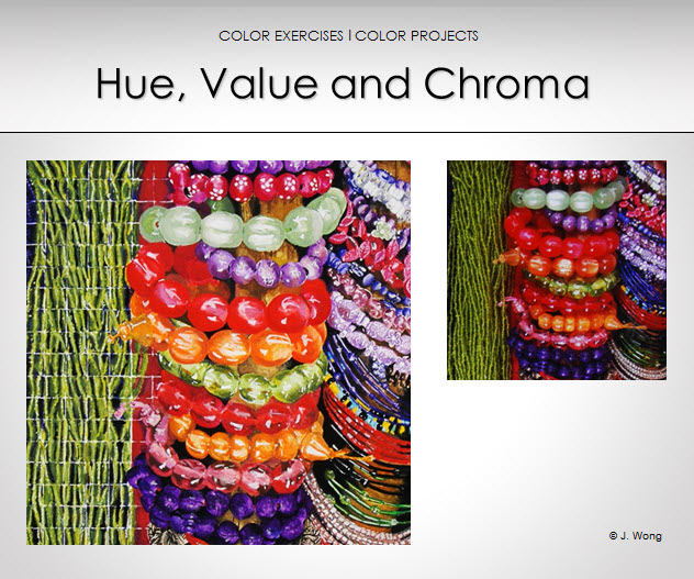 color dimension hue value and chroma