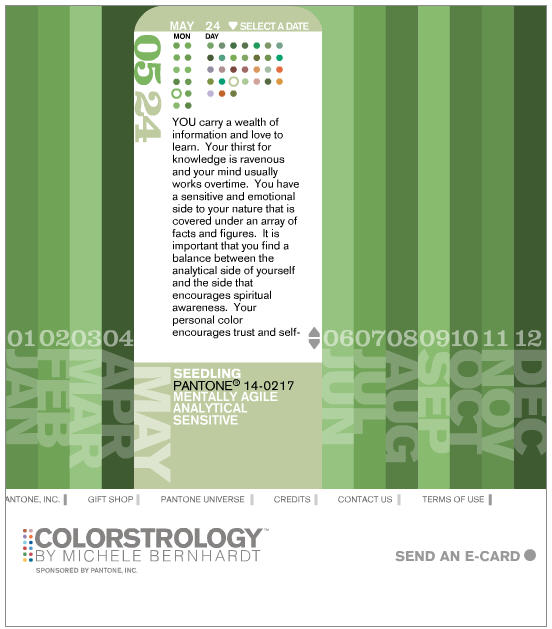 colorstrology website