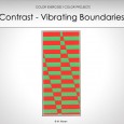 teaching color theory contrast vibrating boundaries