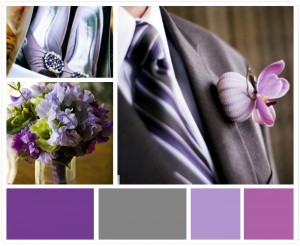 purple and gray color palette