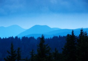 The Blue Ridge Mountains