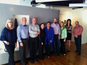 Mix Color Trends Panelists pose for a group picture