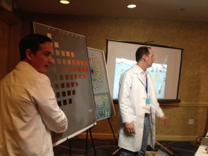 Graydon Parrish and Steve Linberg, presenting The Munsell Color System for Artists at the Representational Art Conference, TRAC 2014.