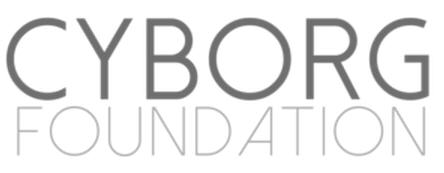 The Cyborg Foundation Logo, a nonprofit organization created by cyborg activist Neil Harbisson.