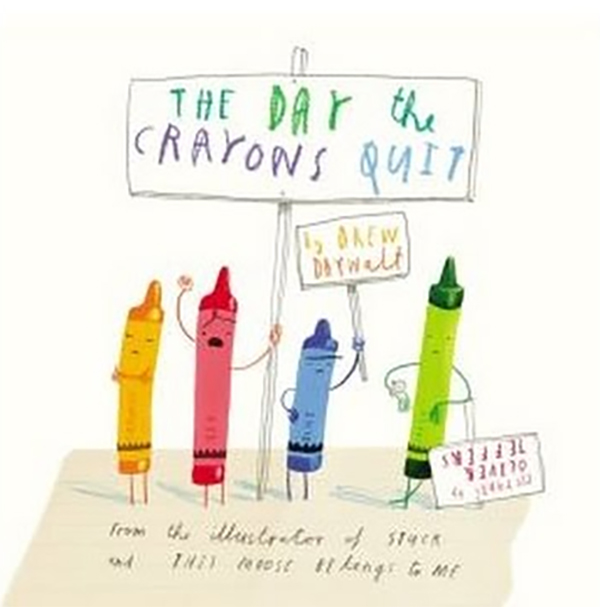 Cover of The Day the Crayon Quit book