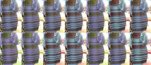A series of pictures of #thedress showing it in various hues