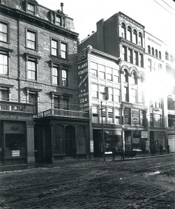 A photograph of 220 Tremont Street in Boston, MA - the future home of Munsell Color Company