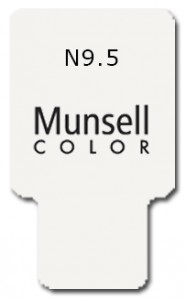 Munsell Chip Notation N9.5